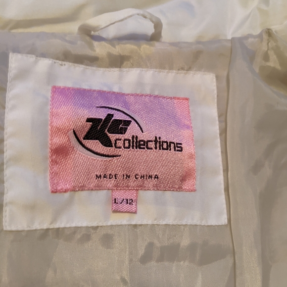 Kc collections White winter kids coat - Picture 8 of 16